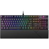 Asus ROG Strix Scope II mechanisch toetsenbord, ABS, ROG RX rood, zwart - Italiaanse lay-out