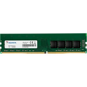 Adata Premier AD4U32008G22-SGN - Geheugen - DDR4 - 8 GB: 1 x 8 GB - 288-PIN - 3200 MHz - CL22 - 1.2V - 1024x16, single tray