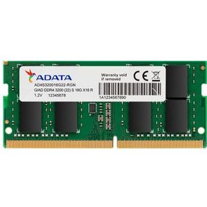 Adata - Premier Serie - RAM - Groen - 8GB - 3200MHz - SO-DIMM