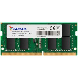 ADATA Premier Series - DDR4 - module - 8 GB - SO-DIMM 260-pin - 3200 MHz / PC4-25600 - unbuffered