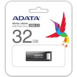ADATA, UR340 USB-stick 3.2 Gen1, metaal, spatwaterdicht, schokbestendig, stofdicht, 32 GB, zwart