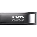 ADATA Pendrive UR340 64GB USB3.2 Gen1 zwart