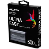ADATA SE880 U3.2 USB 3.2 512GB, grijs