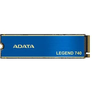 ADATA LEGEND 740 PCIe Gen3 x4 M.2 2280 SSD 250 GB NVMe 1.3, ontwikkeld voor creatieve games, leessnelheid tot 2500 MB/s, 3D NAND, LDPC, AES 256 bit