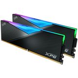 Adata Xpg Lancer RGB (2 x 16GB, 5200 MHz, DDR5 RAM, U-DIMM), RAM, Zwart