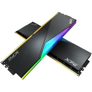 Adata XPG LANCER RGB (2 x 16GB, 5200 MHz, DDR5 RAM, DIMM 288 pin), RAM, Zwart