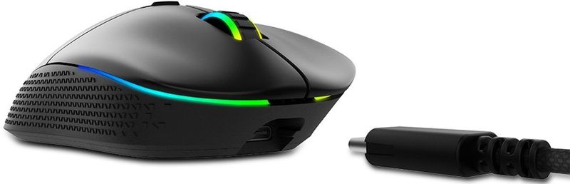 XPG - Alpha Gamingmuis - Zwart - Ergonomisch Ontwerp - PIXART PAW 3335 Sensor