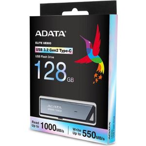 ADATA USB 128GB UE800 si 3.2 USB Typ C Interface USB 3.2 Gen 2