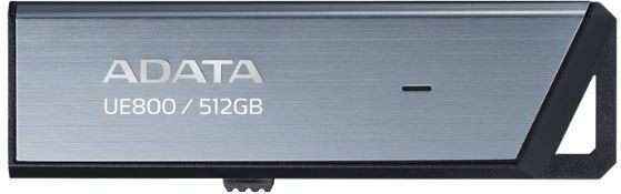 Adata UE800 USB-stick - Zilver - 512 GB - USB Type-C - 3.2 Gen 2