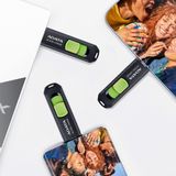Adata - UC300 - USB Stick - Groen - Zwart - 64GB - USB 3.2 Gen 1