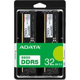 Adata - Premier Tray - RAM Geheugen - Zwart - 32GB - 5600 MHz - Dual Tray