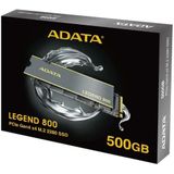 Adata SSD 500GB LEGEND 800 M.2 PCI4 M.2 2280 (500 GB, M.2 2280), SSD