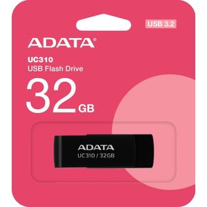 ADATA FlashDrive UC310 32GB / USB 3.2 Gen1 / zwart