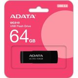 Adata - UC310 - USB-stick - Zwart - 64GB - USB-A 3.2 Gen 1