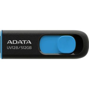 ADATA Pendrive UV128 512GB USB3.2 zwart-blauw