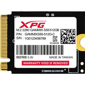 ADATA Dysk SSD XPG GAMMIX S55 512GB PCIe 4x4 5/3.8MB/s M2230