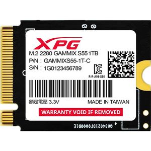 Adata SSD GAMMIX S55 1TB Gen 4x4 2230 (1000 GB, M.2 2230), SSD
