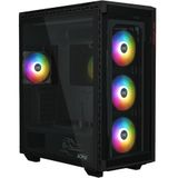 XPG - Battlecruiser II - PC-behuizing - Zwart - ATX, mATX, Mini-ITX