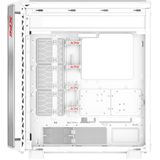 XPG - Go Battlecruiser II - Midi Tower - Wit - PC-behuizing