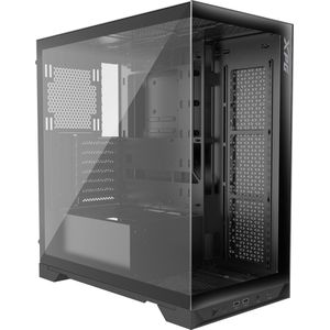 XPG - Invaller X - PC-behuizing - Zwart - Gehard Glas - Verbeterde Koeling