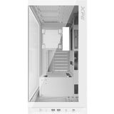 XPG - Invader X - PC Behuizing - Wit - ATX - mATX - Mini-ITX