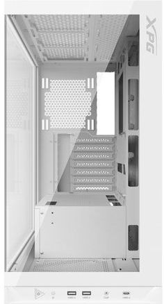 XPG - Invader X - PC Behuizing - Wit - ATX - mATX - Mini-ITX