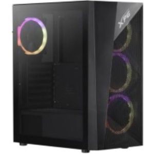 Semi-towerbehuizing ATX XPG LANDER500-BKCWW, zwart