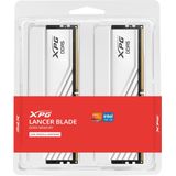 Adata - XPG Lancer Blade RGB - RAM - Wit - 2 x 16GB - 6400 MHz - DDR5
