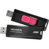 Adata - SC610 - USB-stick - Zwart - 2000 GB - USB 3.2 Gen2