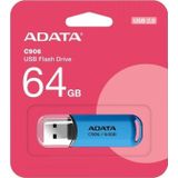 ADATA Pendrive C906 64GB USB2.0 blauw
