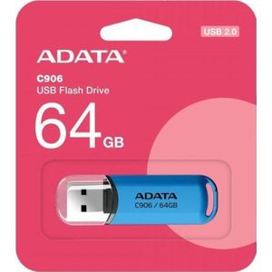 ADATA - AC906-64G-RWB - USB Flash Drive - Blauw - 64 GB - USB Type-A
