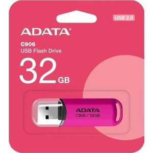 ADATA - AC906-32G-RPP - USB Flash Drive - Roze - 32 GB - USB Type-A