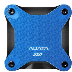 Adata - Sd620-512gcbl - Externe SSD - 512GB - Blauw - Siliconen Behuizing