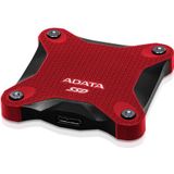 Adata - SD620 - Externe SSD - Rood - 512 GB - USB 3.2 Gen 2