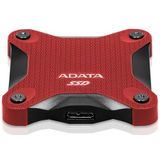 Adata - SD620 - Externe SSD - Rood - 512 GB - USB 3.2 Gen 2