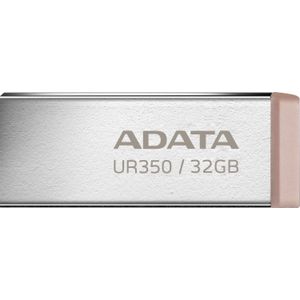 ADATA - UR350 - USB-stick - 32 GB - Metalen - Nikkelkleurig