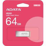 ADATA - UR350 - USB Stick - Nikkel - 128 GB