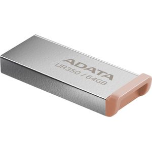 ADATA - UR350 - USB Stick - Nikkel - 128 GB