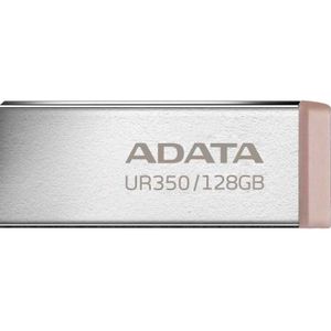 ADATA - UR350 - USB-Stick - 128 GB - Metaal - Nikkleurig