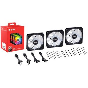 Adata - XPG VENTO R 120 ARGB - PC Ventilator - Zwart - 3-pak