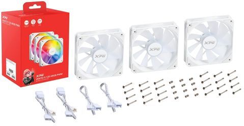 Adata - XPG VENTO R 120 ARGB - PC Ventilator - Wit - 3-pak