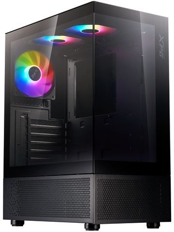 XPG - Invader X Mini - PC-behuizing - Zwart - Mid-Tower - 5 ARGB-fans