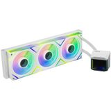 XPG - LEVANTE II 360 - CPU Waterkoeler - Wit - 3x 120 mm Ventilatoren