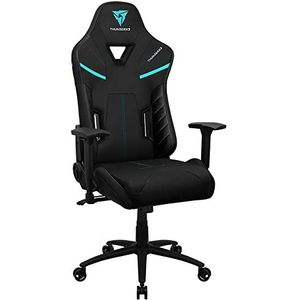 ThunderX3 TC5 Max Gaming-stoel, kunstleer, zwart/blauw, uniek