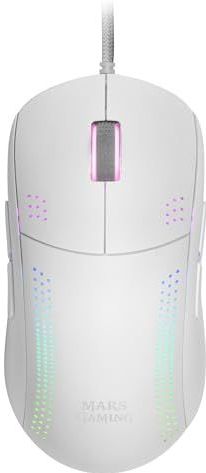 Mars Gaming - 3335pro Gamingmuis - Zwart - Ambidextrous - 32K DPI