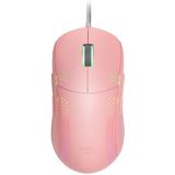 Mars Gaming MMPROP Roze, Ultra-Lichtgewicht Ambidextrous Muis, RGB Chroma, Optische 32K DPI