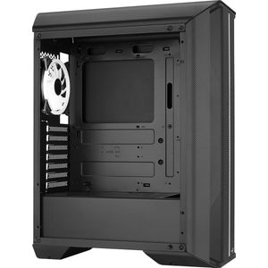 Aerocool - Splinter Duo - ATX Mid Tower Case - Zwart - 3 x ARGB Ventilatoren