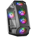 Mars Gaming - Premium MC51 - PC Behuizing - RGB - Transparant - Stijlvol Ontwerp