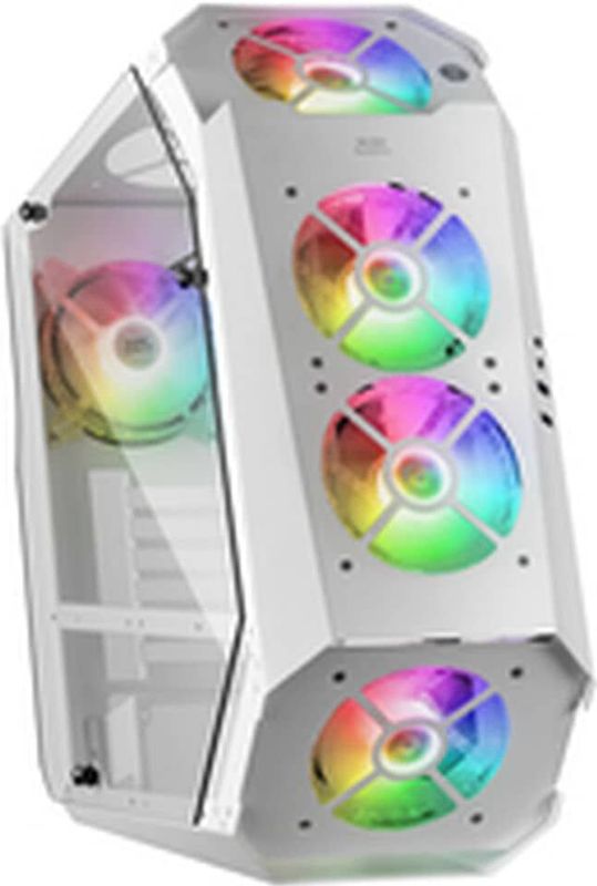 Mars Gaming - MC51 - PC-behuizing - Zwart - 5x 120 mm RGB-ventilatoren