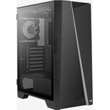 AeroCool - Mirage V2 - Midi Tower Behuizing - Zwart - Glas Paneel